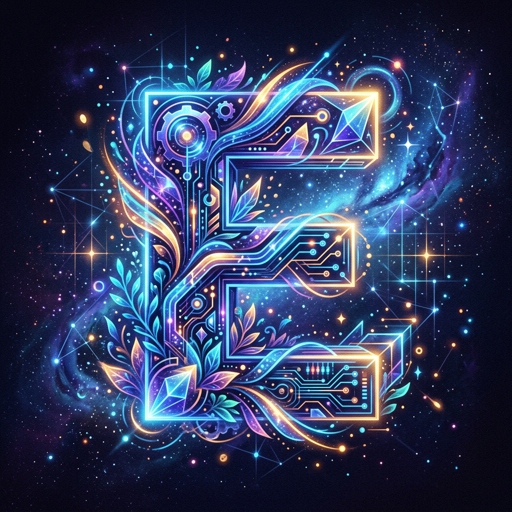 Letter E