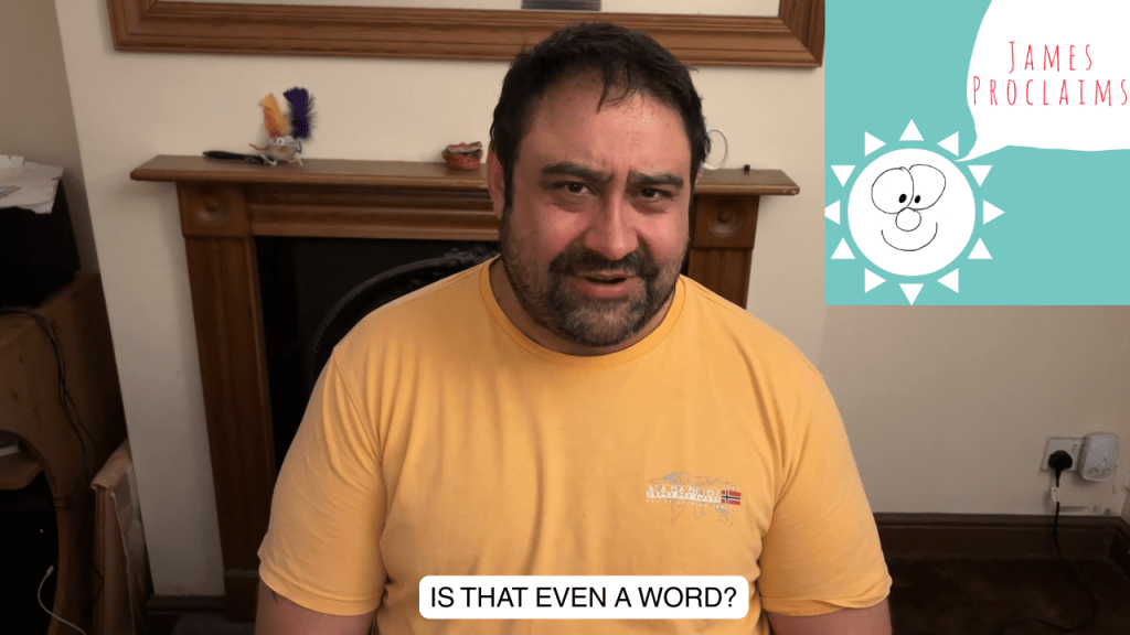 James Podclaims Episode 2: Is That Even A&nbsp;Word?